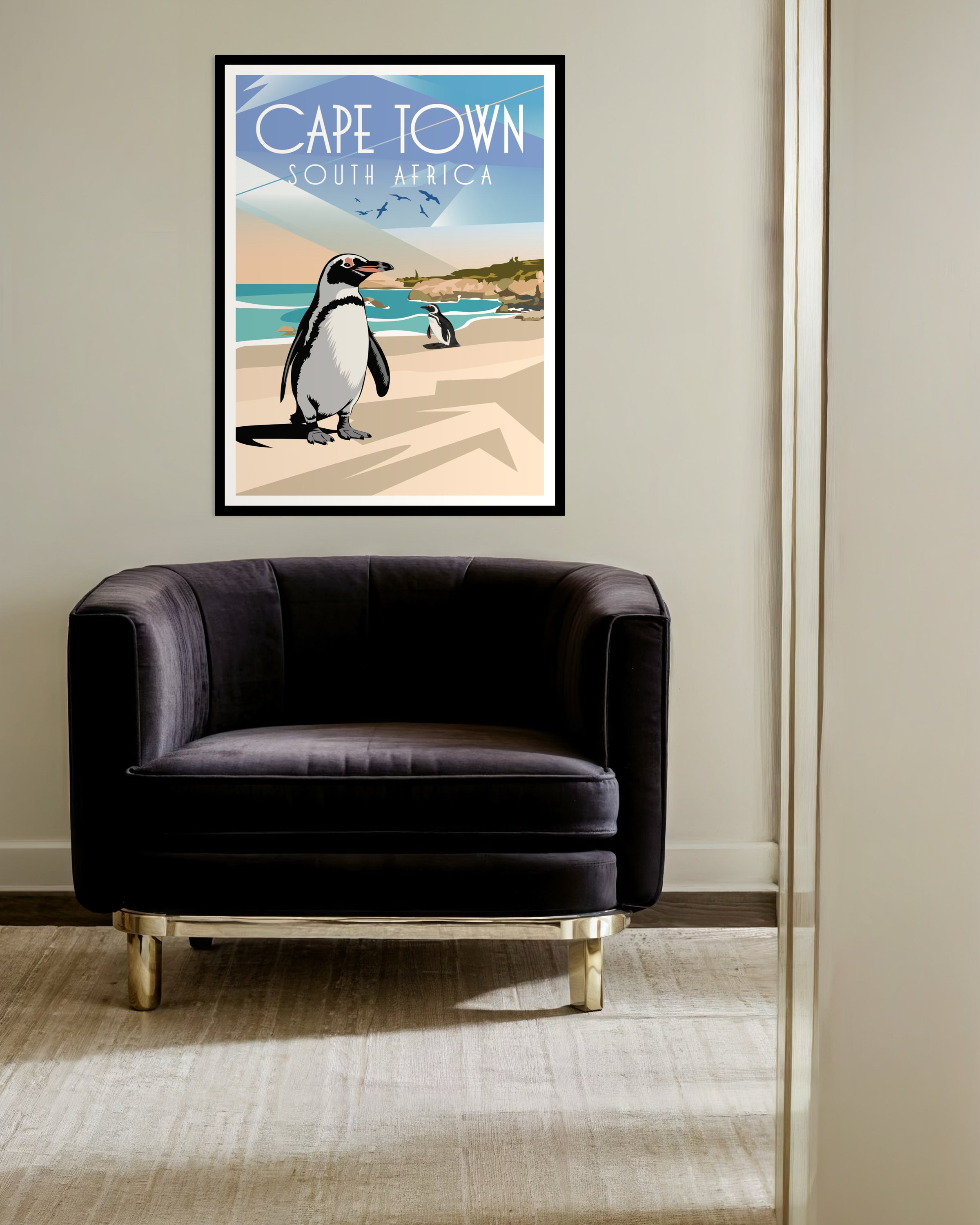 Kapstadt Südafrika Kunstdruck