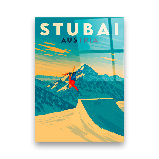 Stubai Österreich Acryldruck