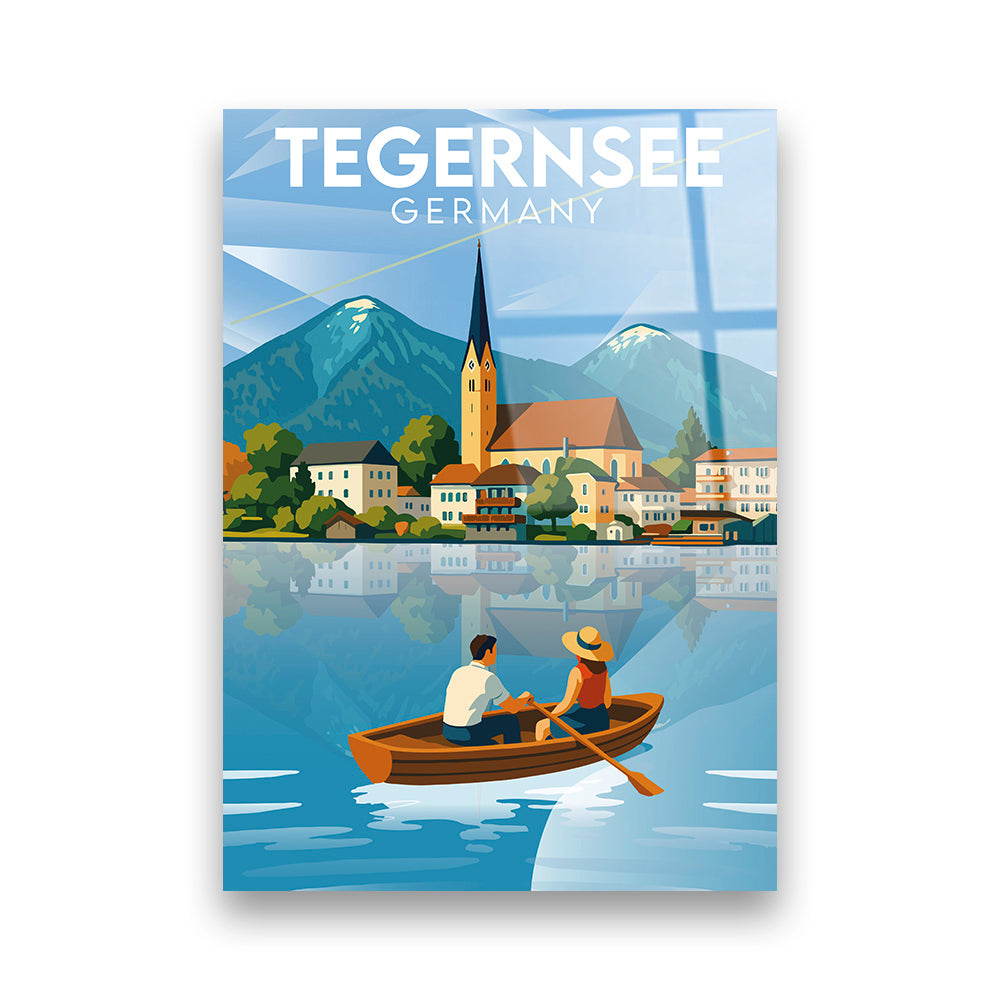 Tegernsee Deutschland Acryldruck