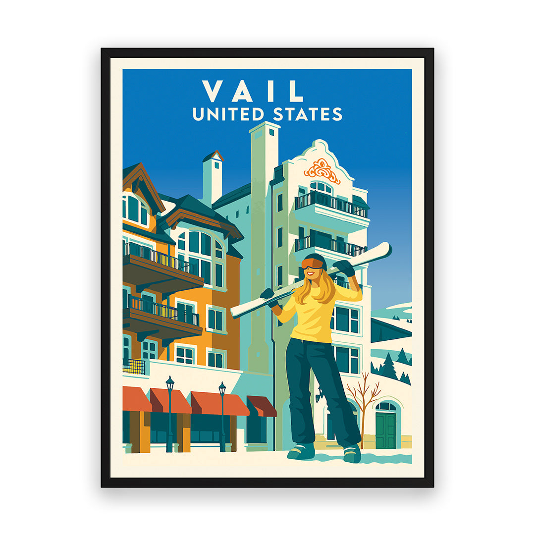 Vail USA Kunstdruck