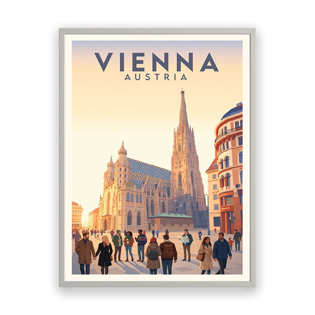 Wien Österreich Kunstdruck