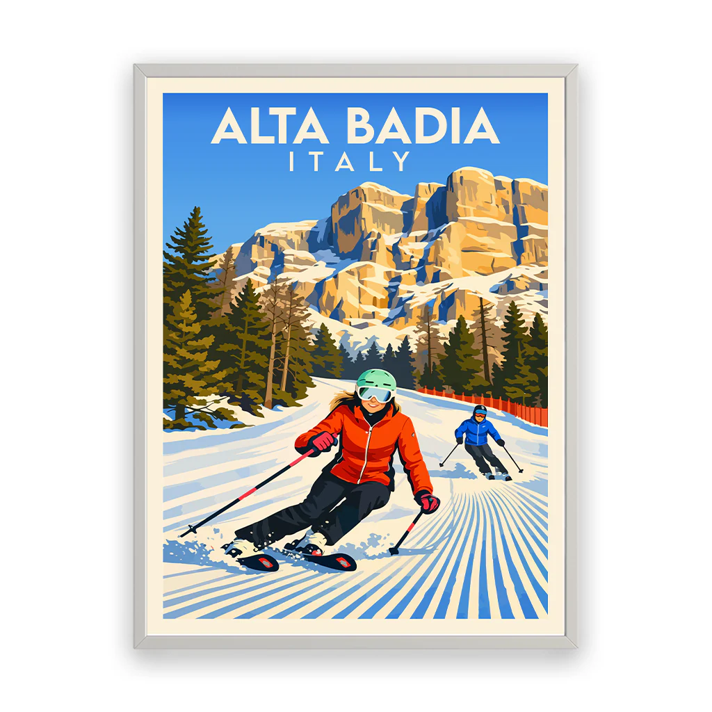 alta-badia poster_rahmen_weiss
