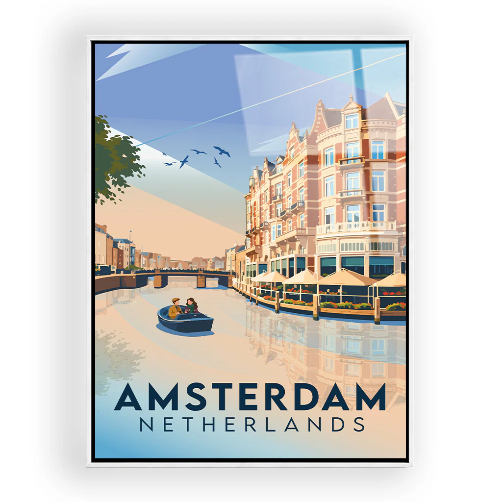 amsterdam acryl_rahmen_weiss