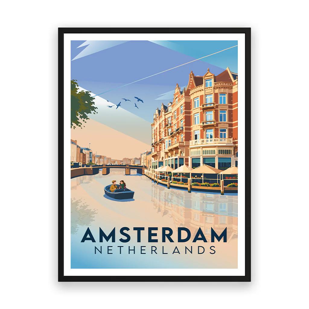 amsterdam poster_rahmen_schwarz