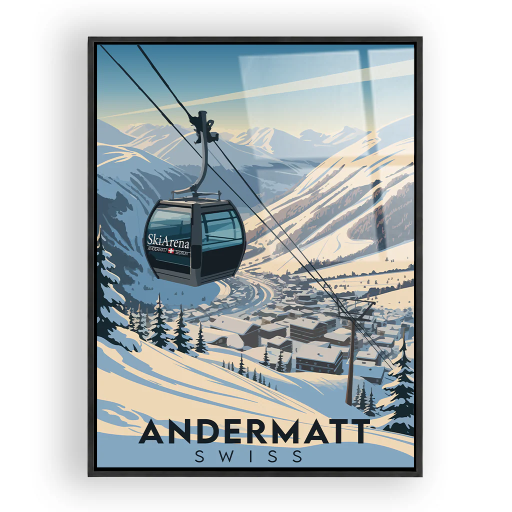 andermatt acryl_rahmen_schwarz
