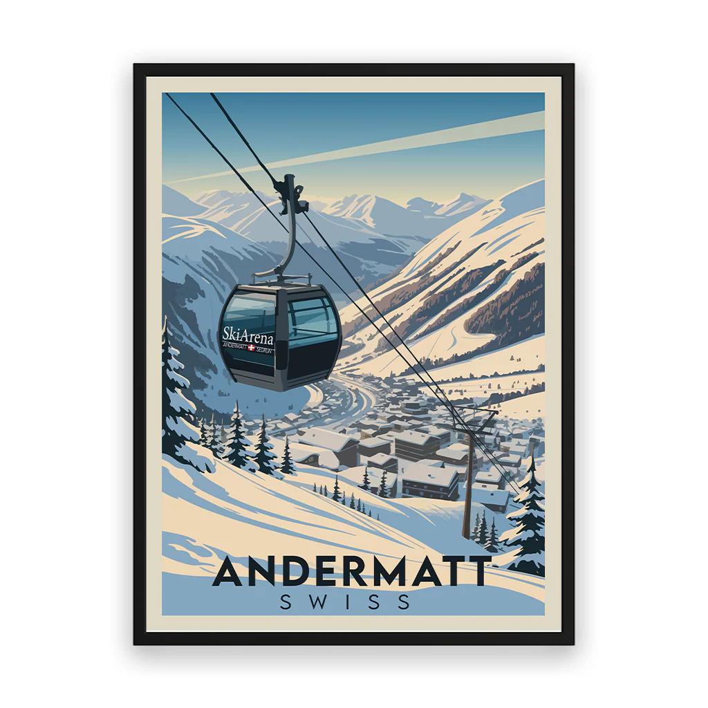 andermatt poster_rahmen_schwarz