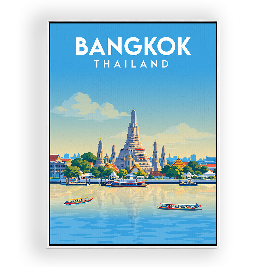 bangkok leinwand_rahmen_weiss