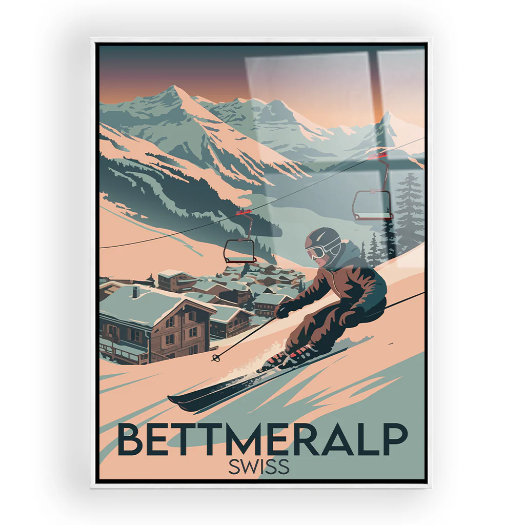 bettmeralp acryl_rahmen_weiss