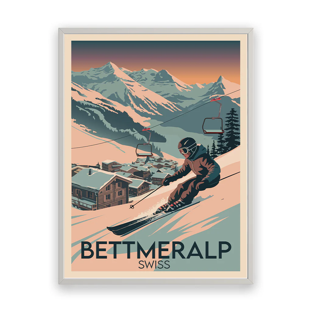 bettmeralp poster_rahmen_weiss