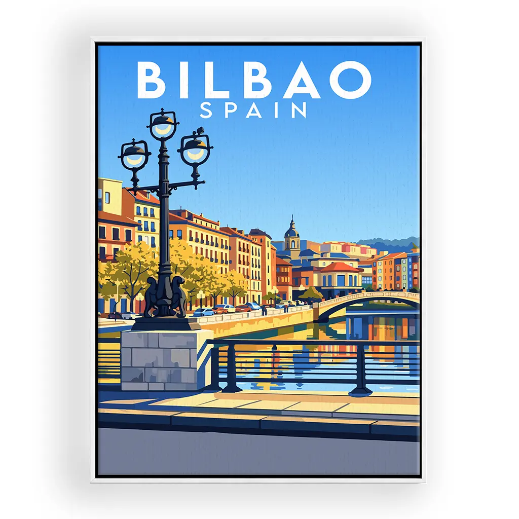 bilbao leinwand_rahmen_weiss
