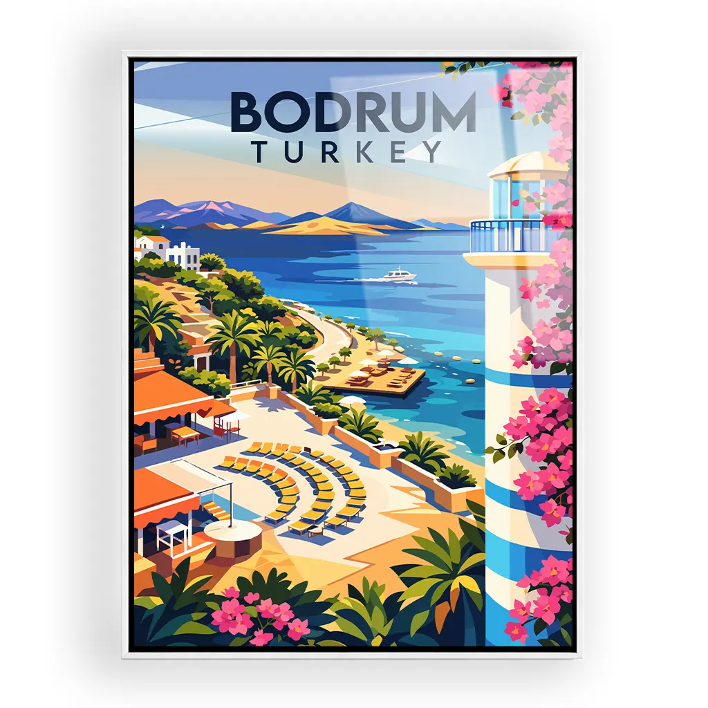 bodrum acryl_rahmen_weiss