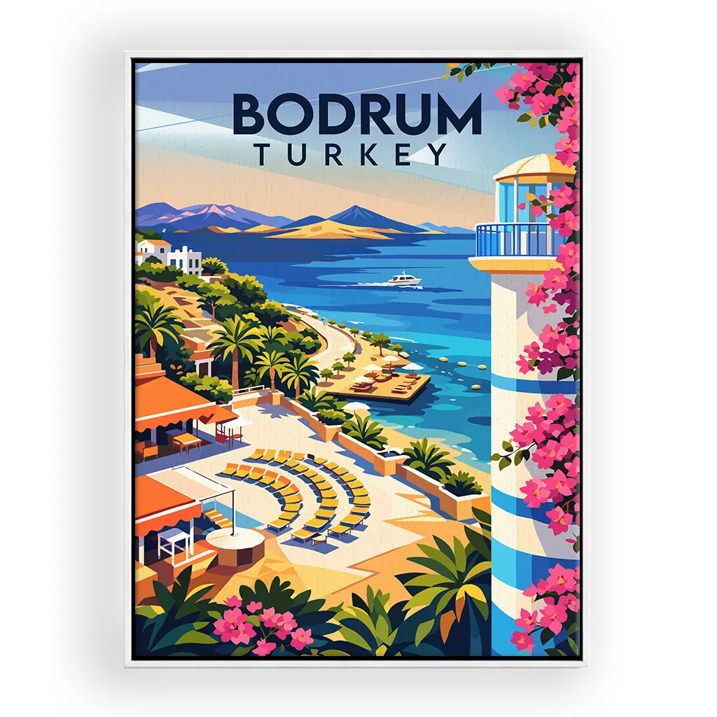 bodrum leinwand_rahmen_weiss
