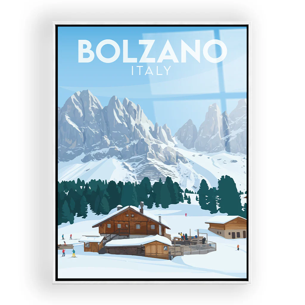 bolzano acryl_rahmen_weiss