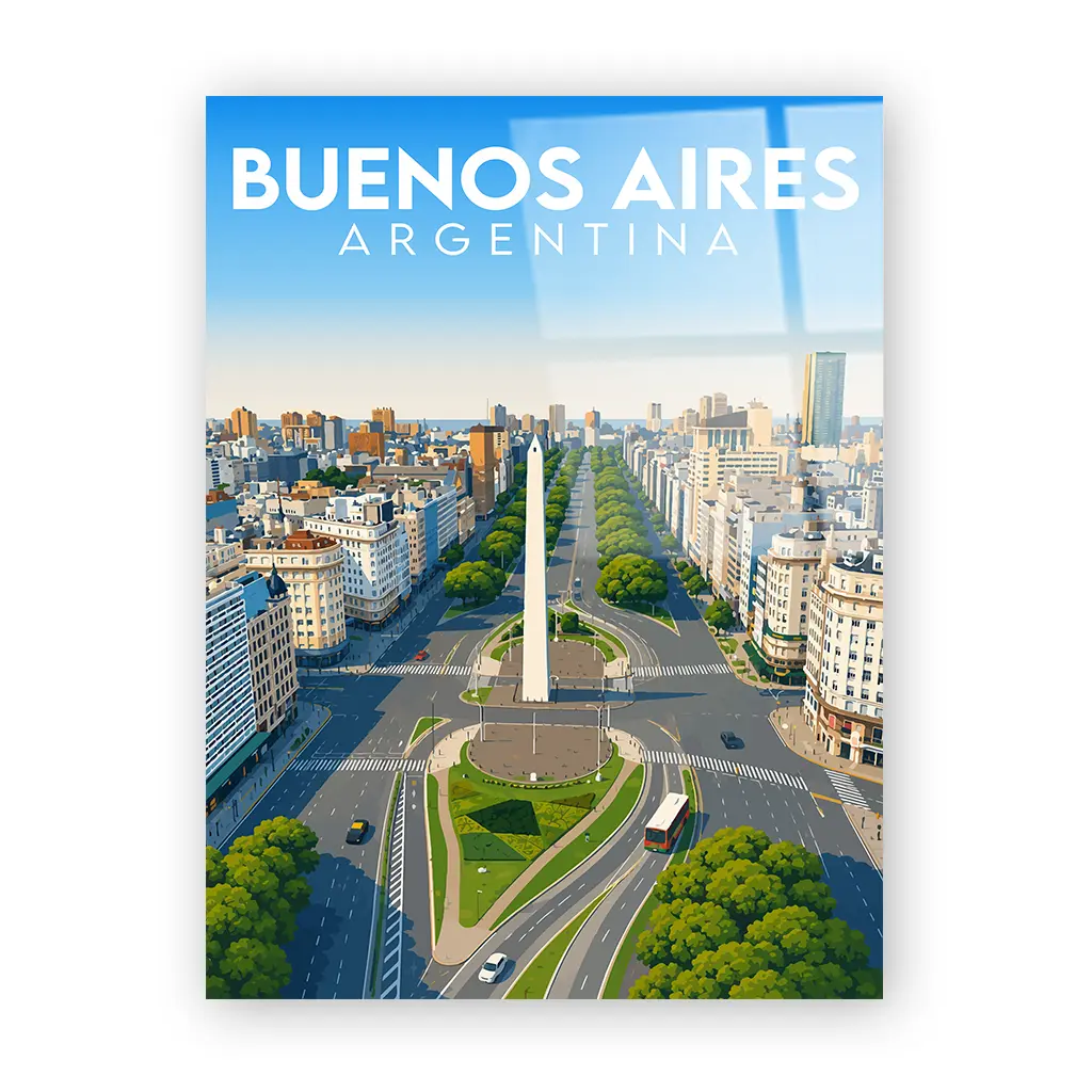 buenos-aires acryl_ohnerahmen