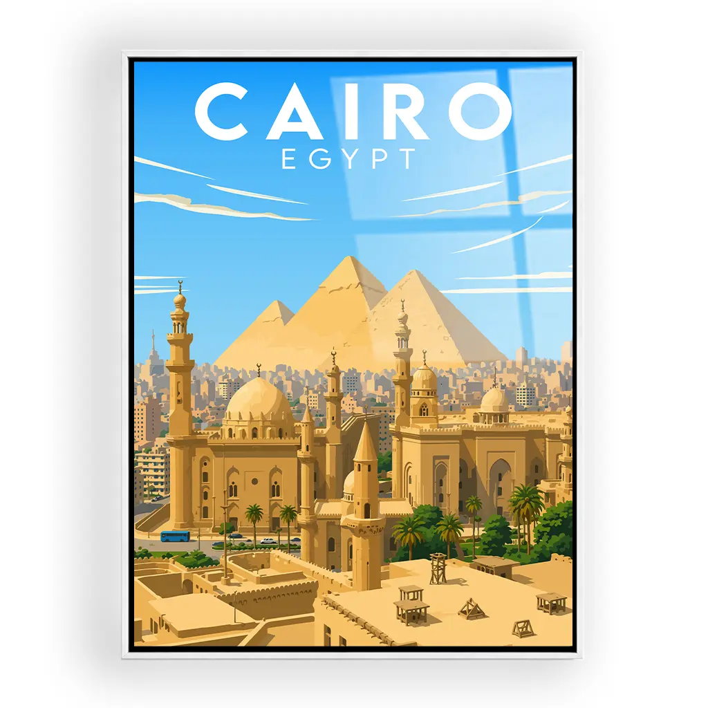 cairo acryl_rahmen_weiss