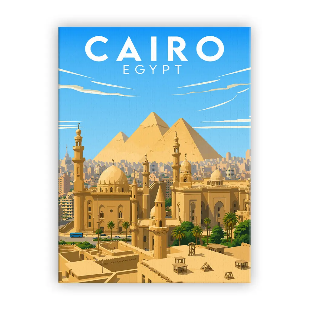 cairo leinwand_ohnerahmen