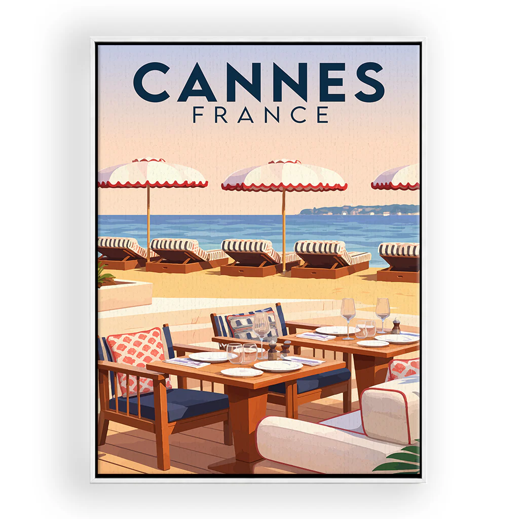 cannes leinwand_rahmen_weiss