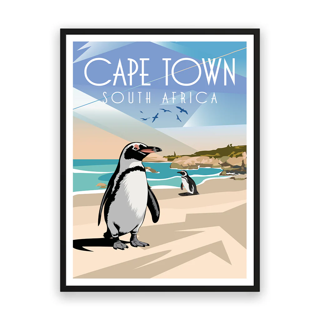 capetown poster_rahmen_schwarz