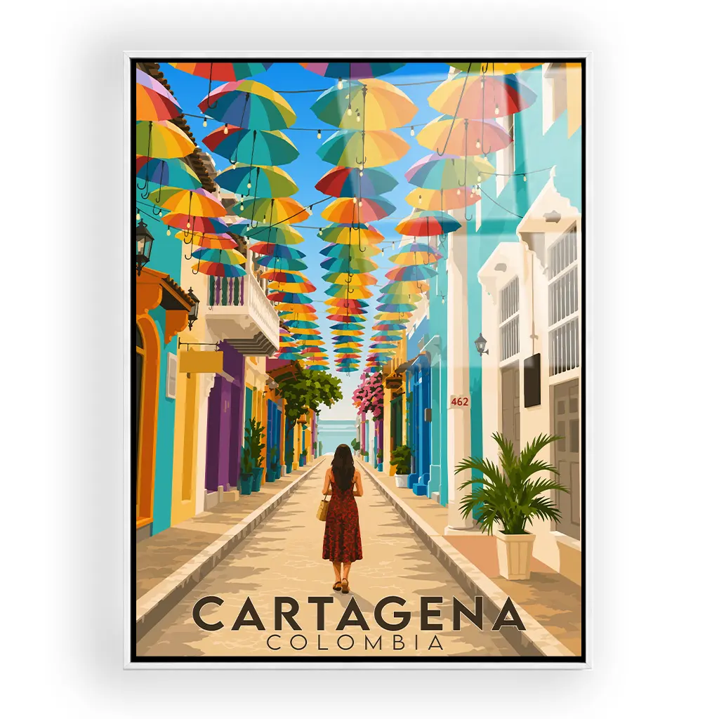 cartagena acryl_rahmen_weiss