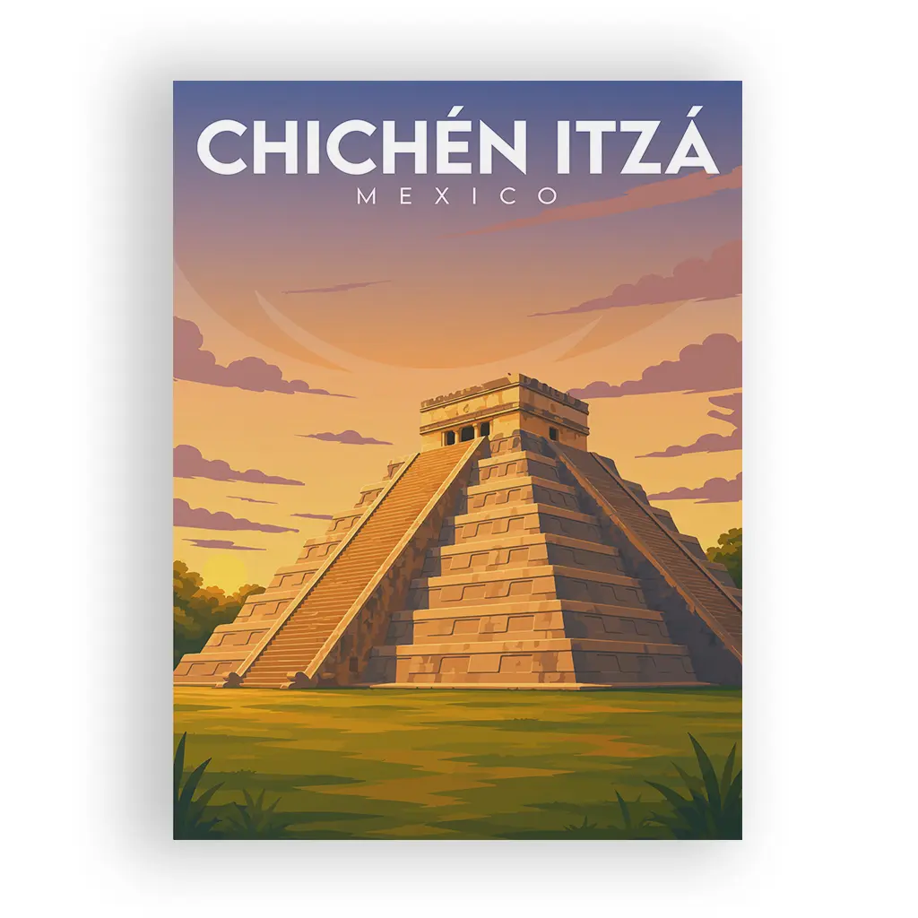 chichen-itza alu_ohnerahmen