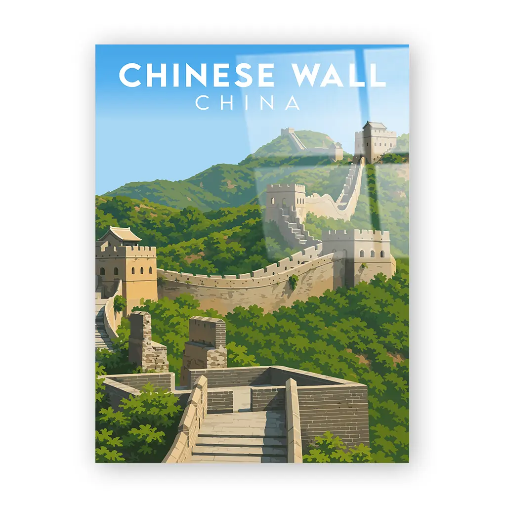 chinese-wall acryl_ohnerahmen