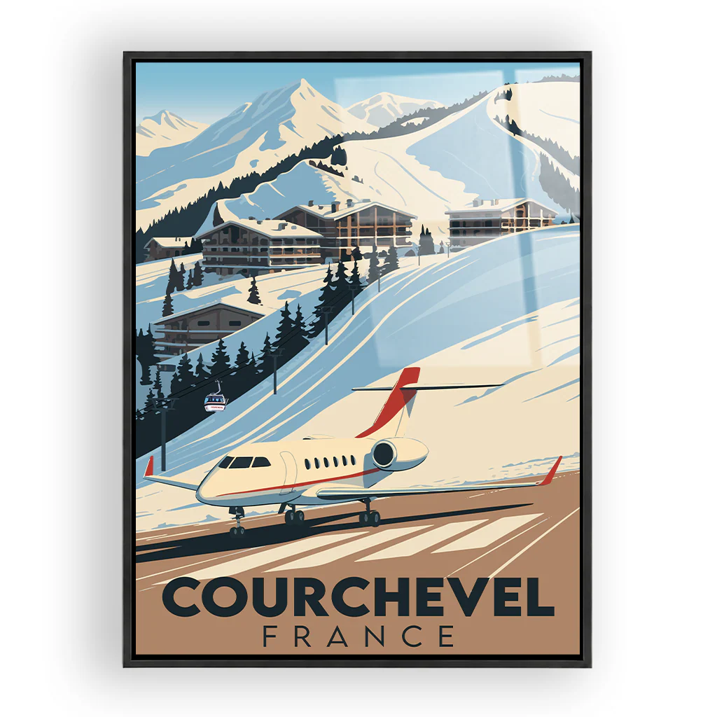 courchevel acryl_rahmen_schwarz