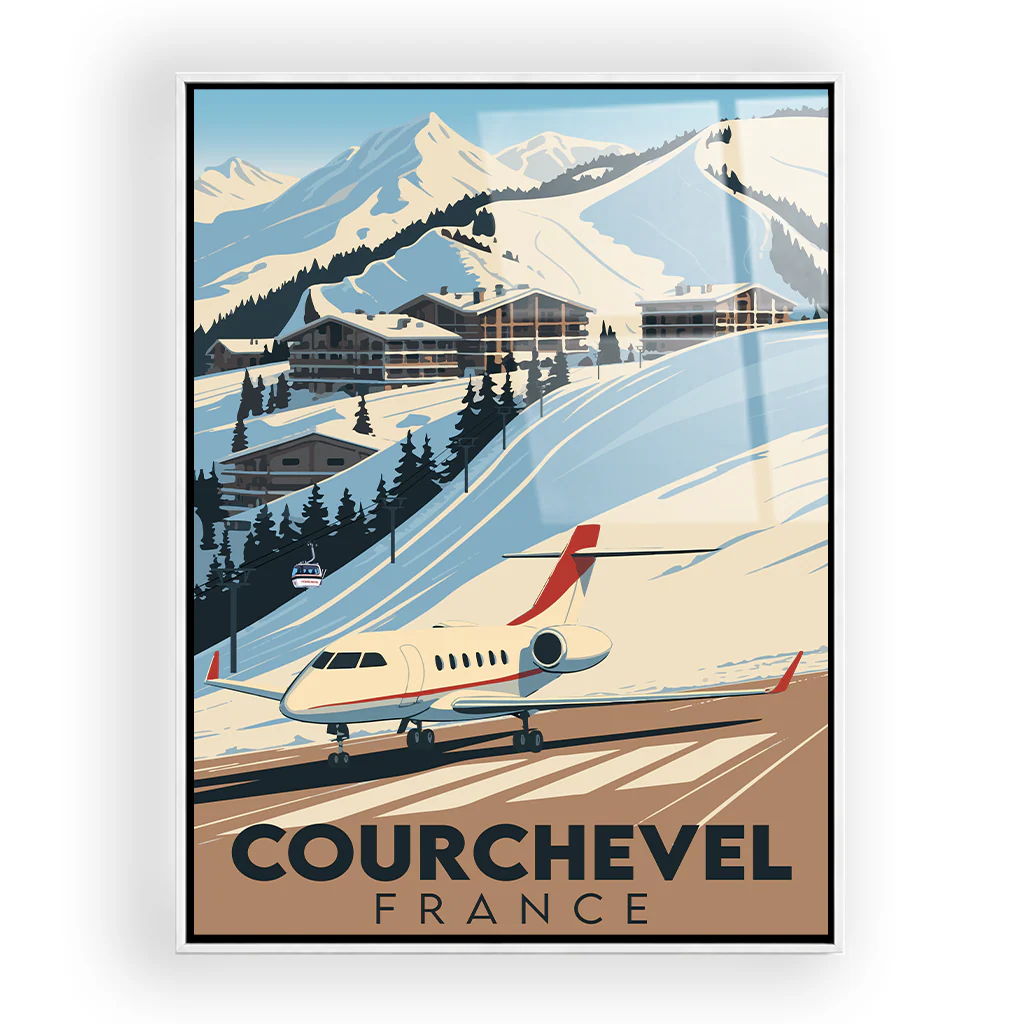 courchevel acryl_rahmen_weiss