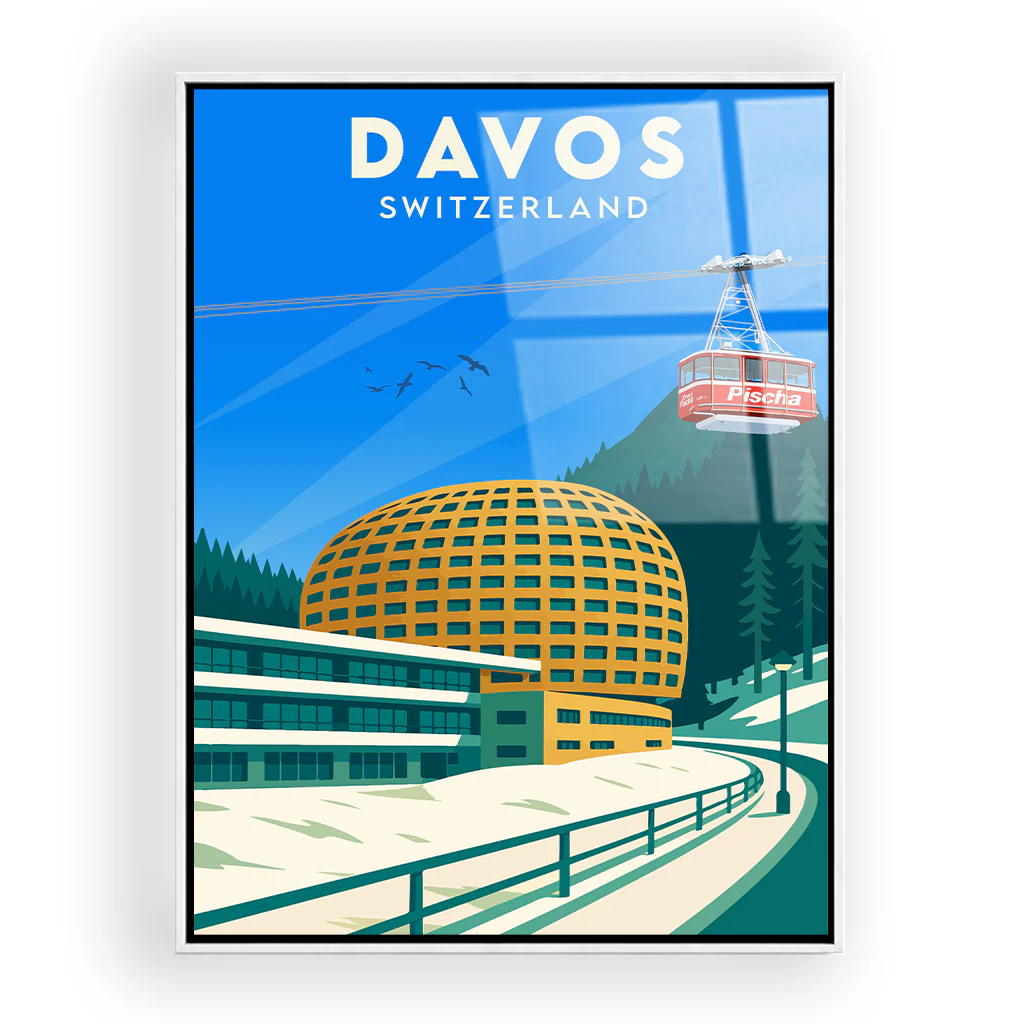 davos acryl_rahmen_weiss