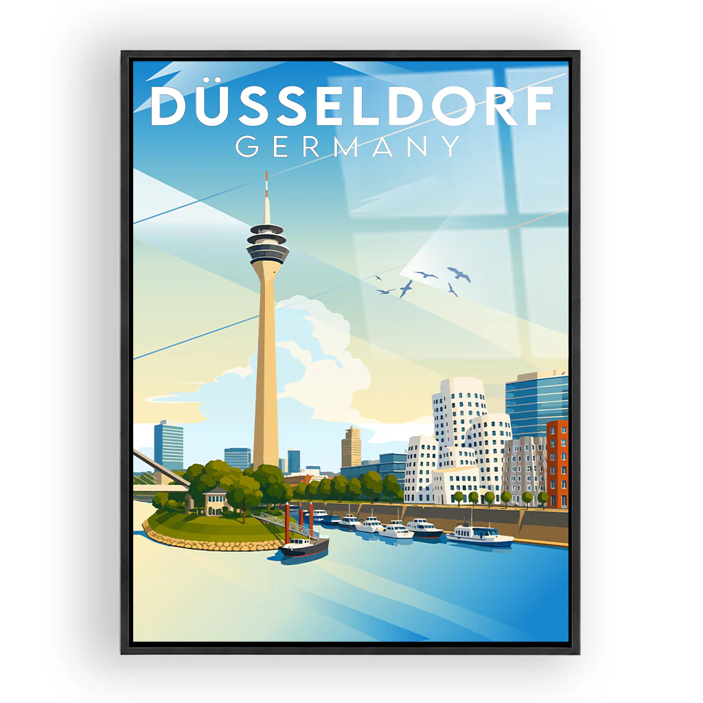 duesseldorf acryl_rahmen_schwarz