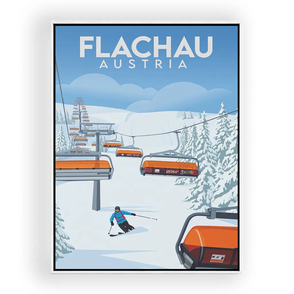 flachau alu_rahmen_weiss