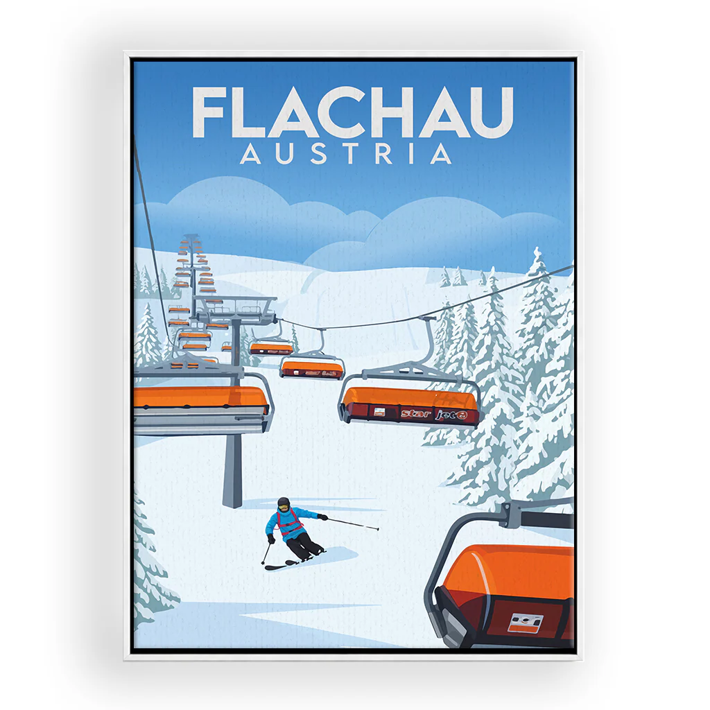 flachau leinwand_rahmen_weiss