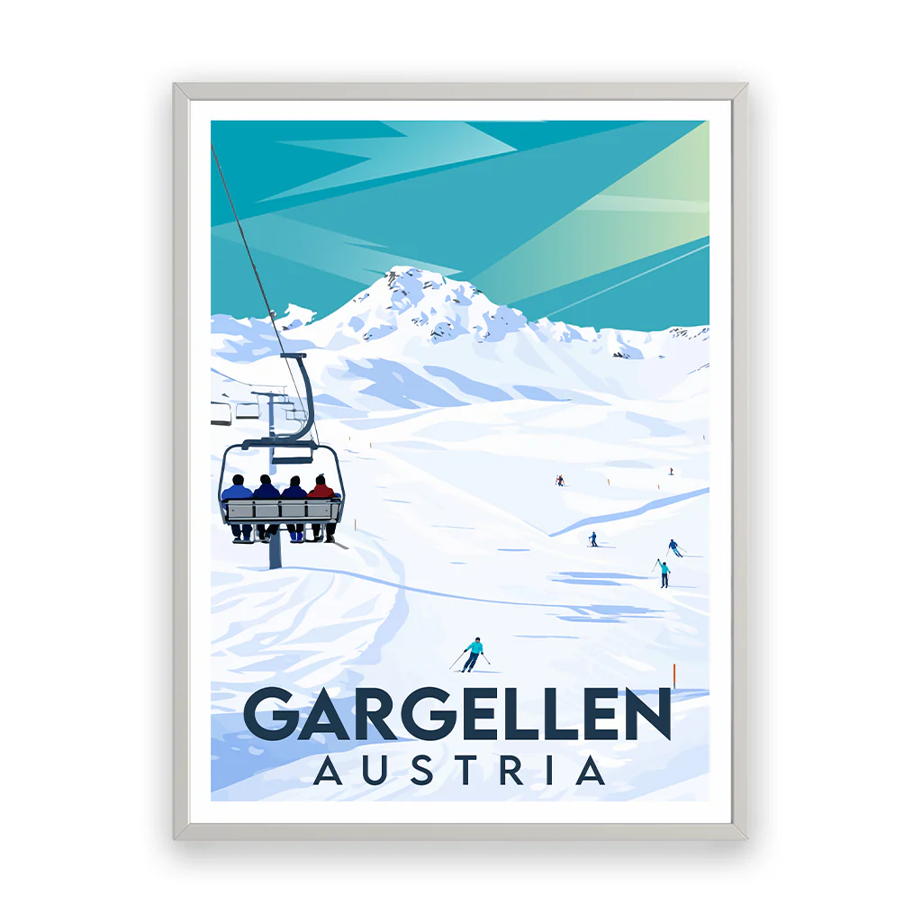 gargellen poster_rahmen_weiss