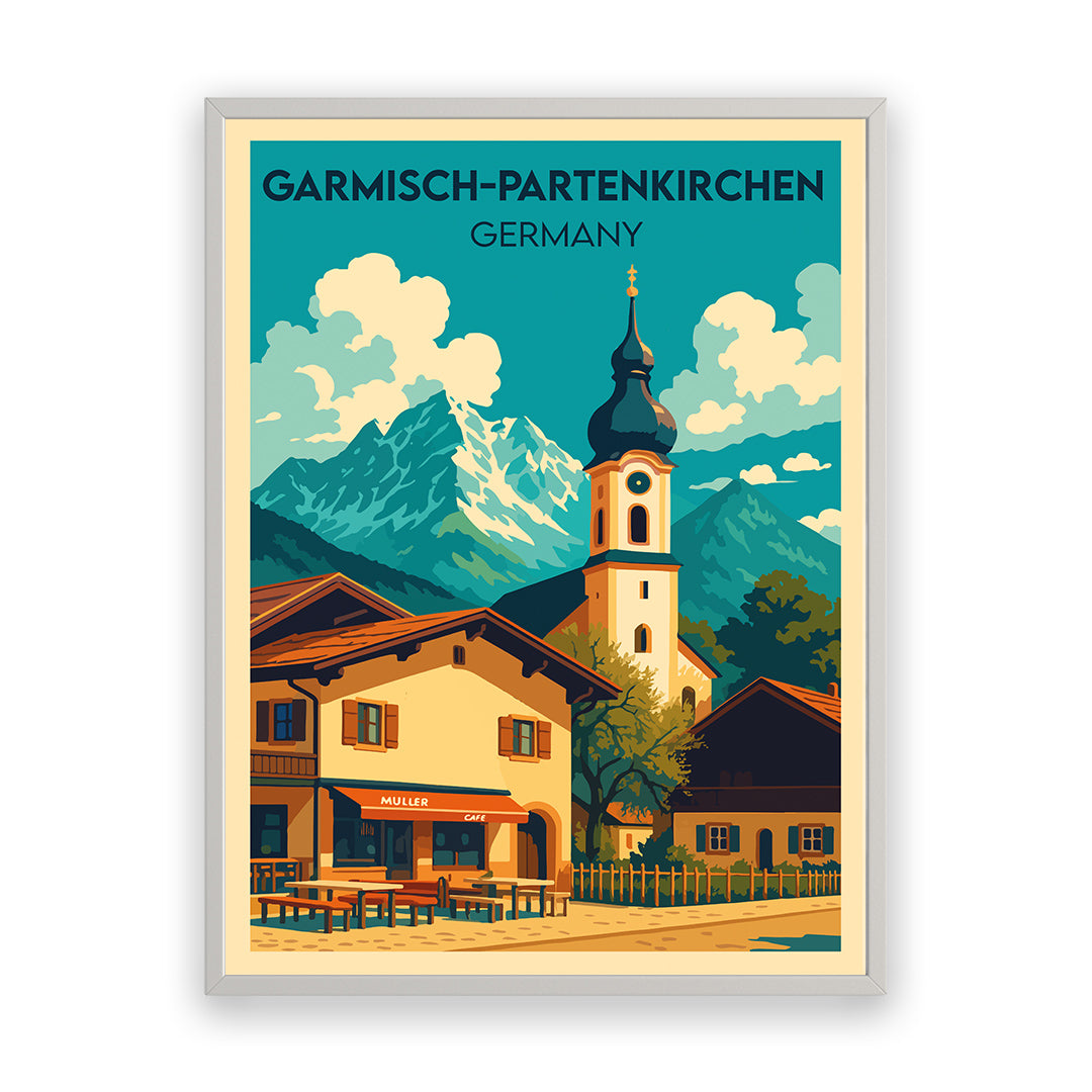 Garmisch Patenkirchen Deutschland Kunstdruck