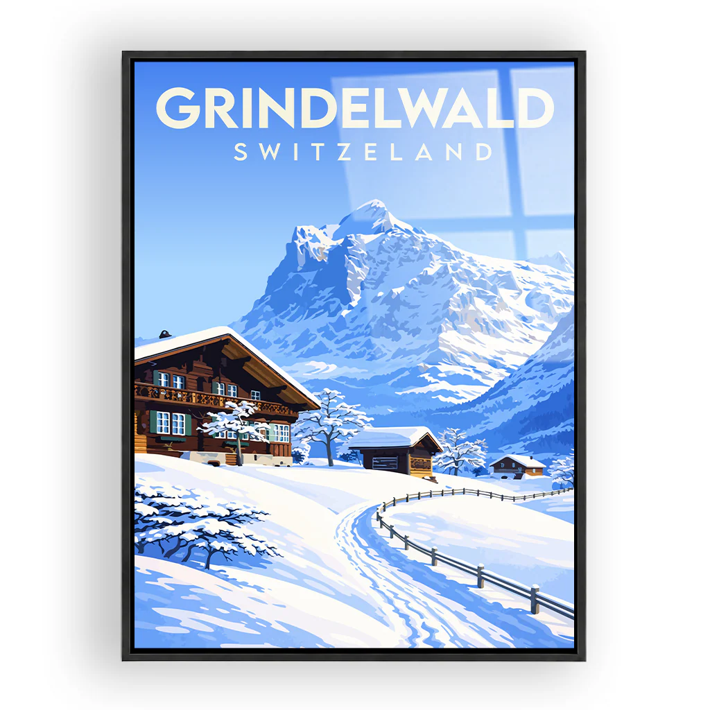 grindelwald acryl_rahmen_schwarz