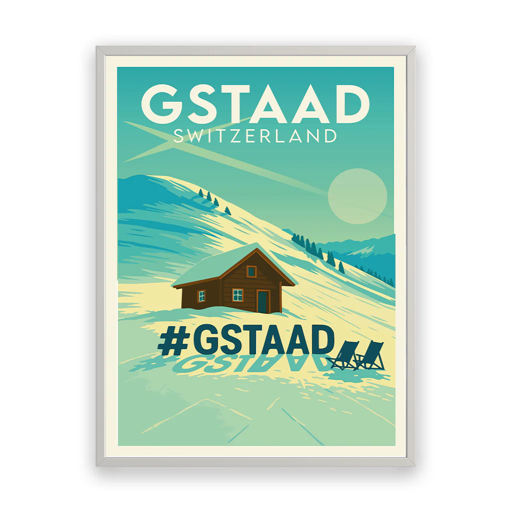 gstaad poster_rahmen_weiss