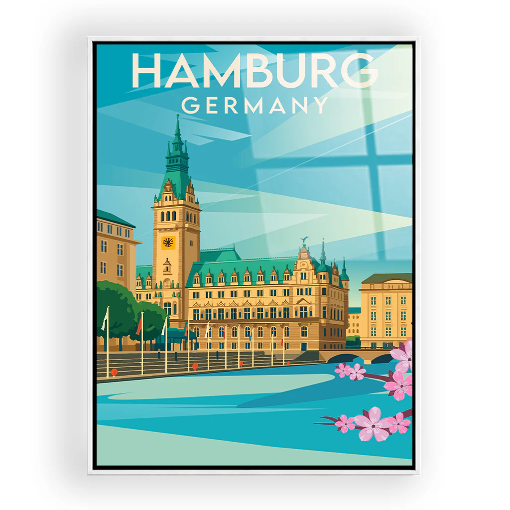 hamburg acryl_rahmen_weiss