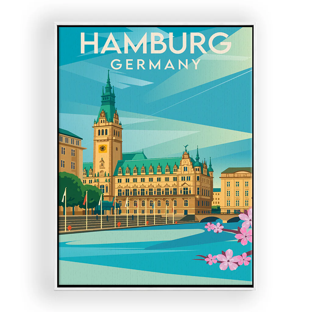 hamburg leinwand_rahmen_weiss