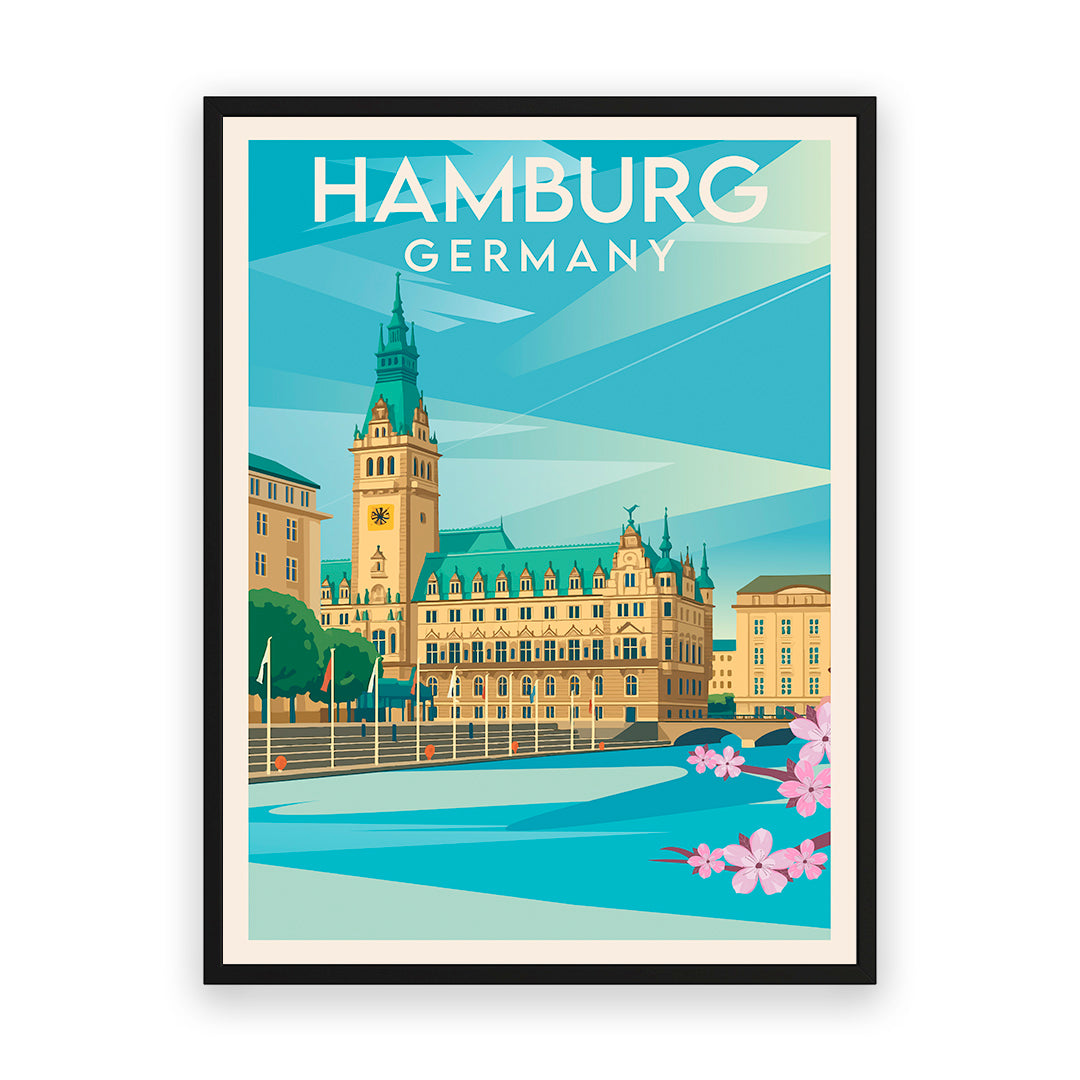 Hamburg Deutschland Kunstdruck