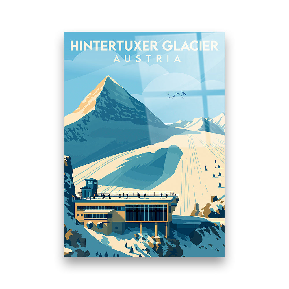 Hintertux Österrerich Acryldruck