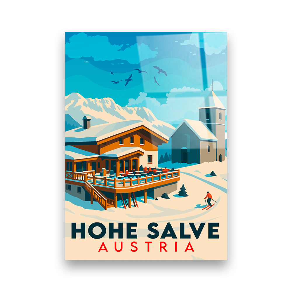 Hohe Salve Österreich Acryldruck