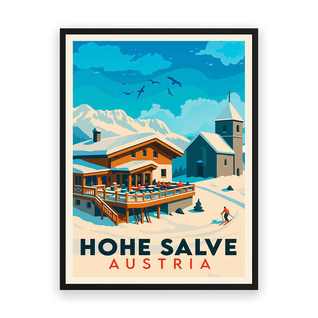 Hohe Salve Österreich Kunstdruck