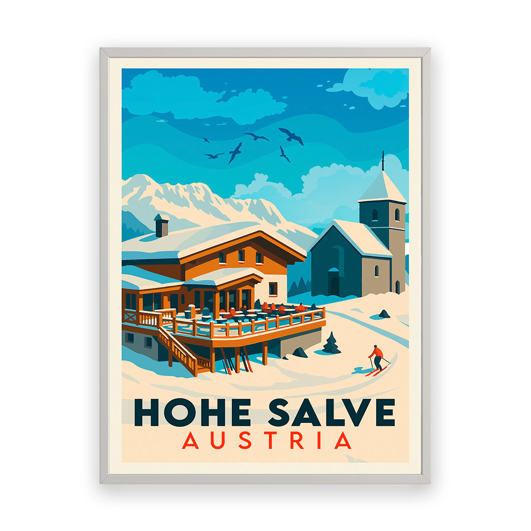 Hohe Salve Österreich Kunstdruck