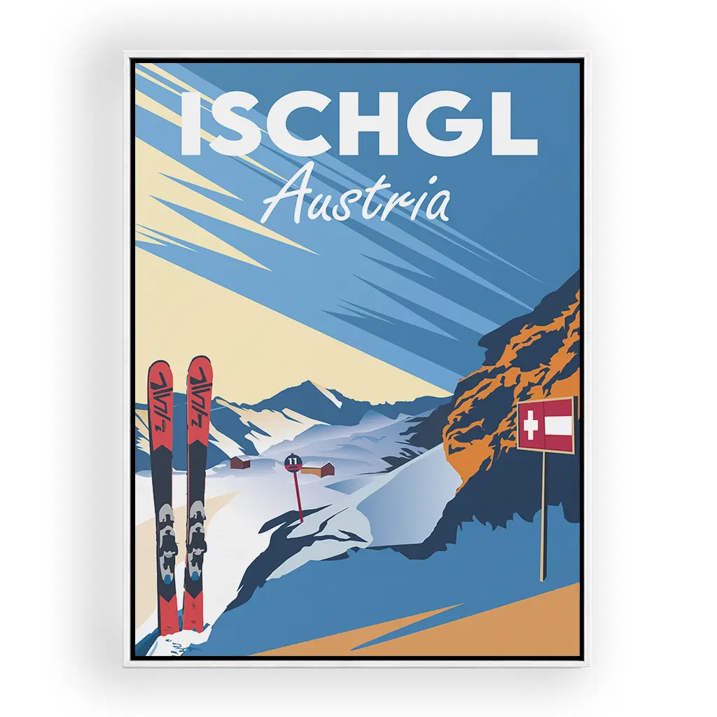 ischgl Alu Rahmen Weiss