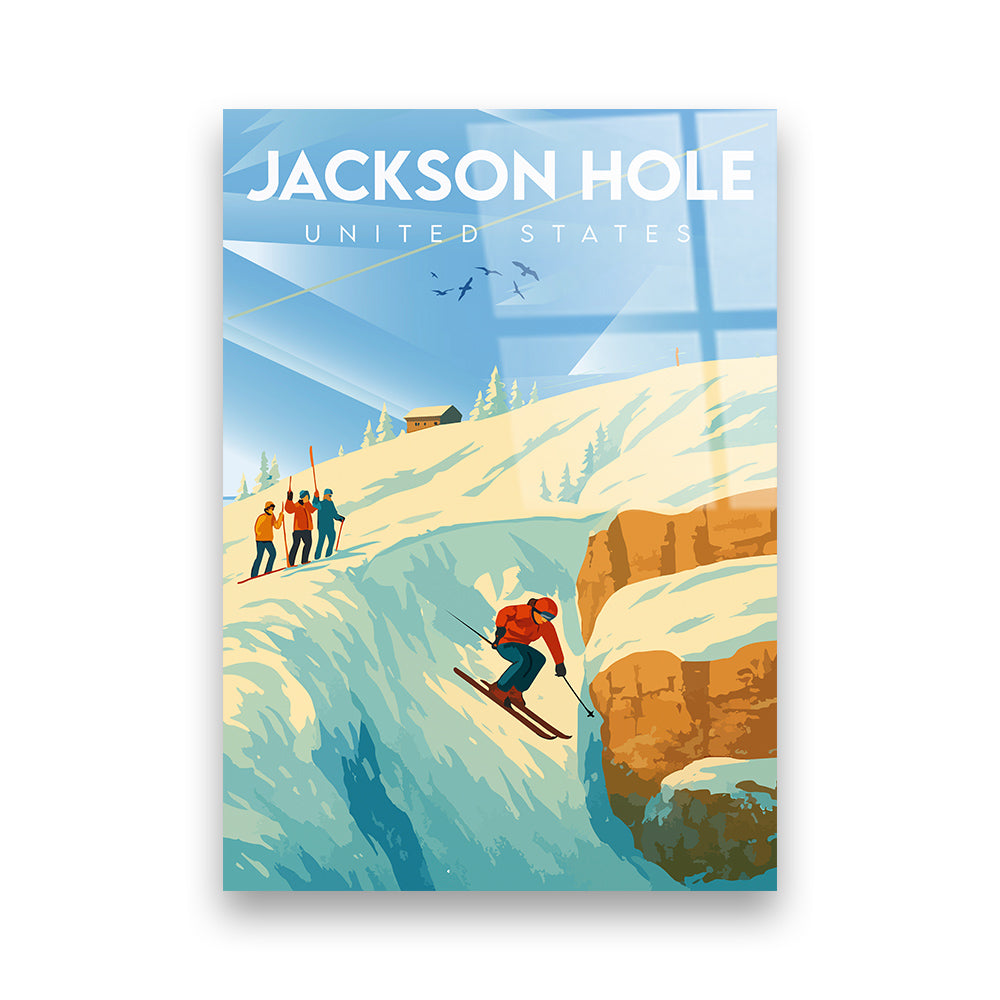 Jackson Hole USA Acryldruck