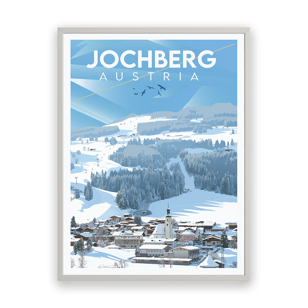Jochberg Österreich Kunstdruck