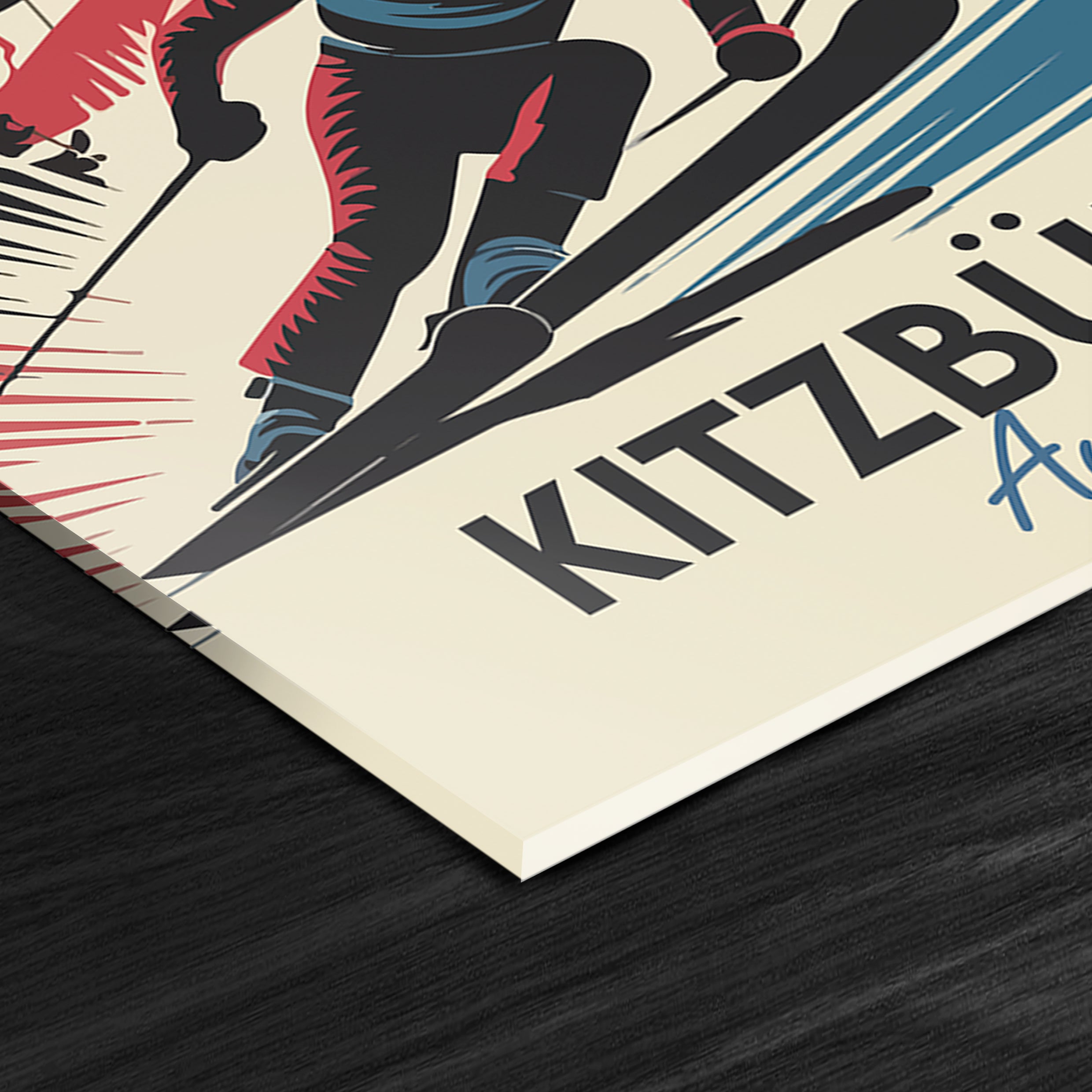 Kitzbühel Österreich Acryldruck