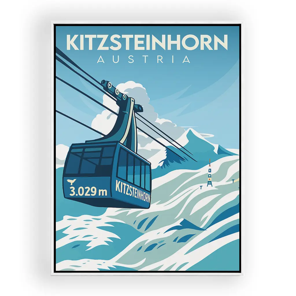 kitzsteinhorn alu_rahmen_weiss