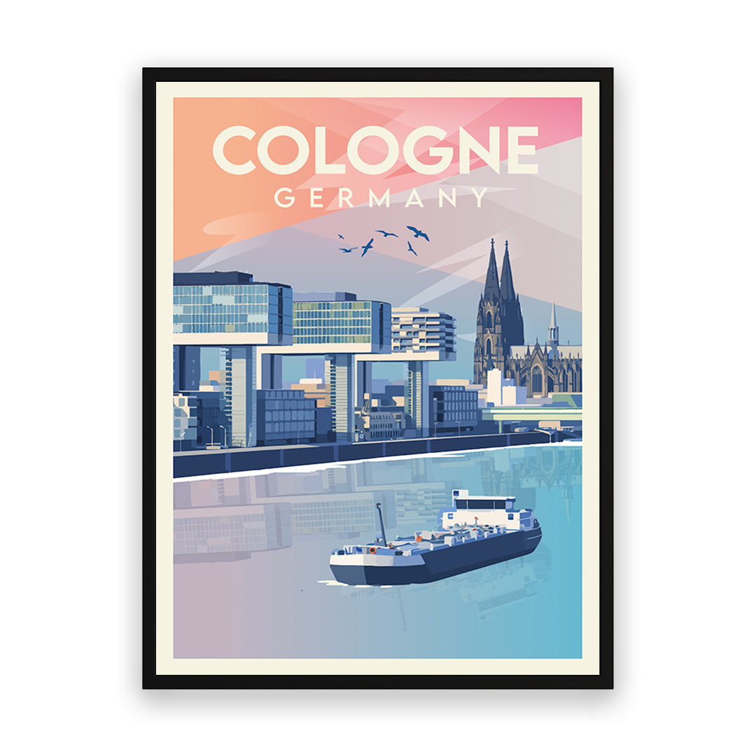 Köln Deutschland Kunstdruck