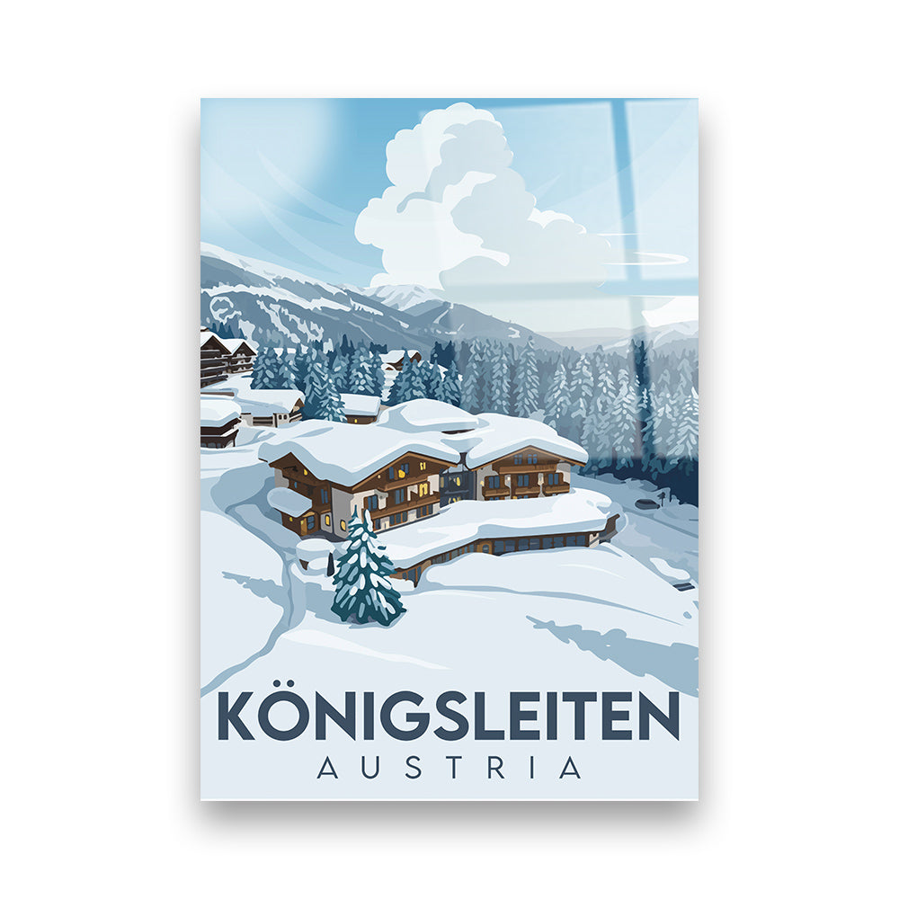 Königsleiten 2 Österreich Acryldruck