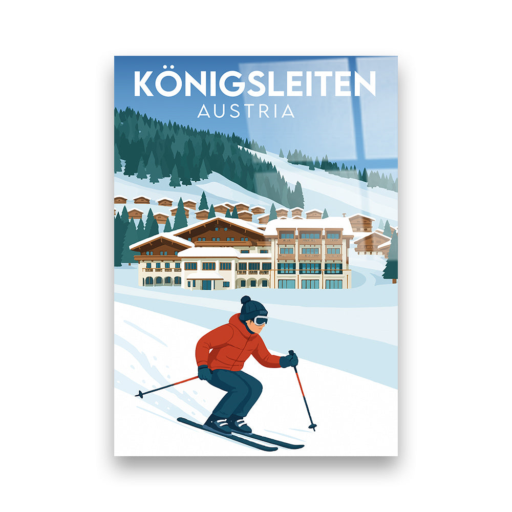 Königsleiten Österreich Acryldruck
